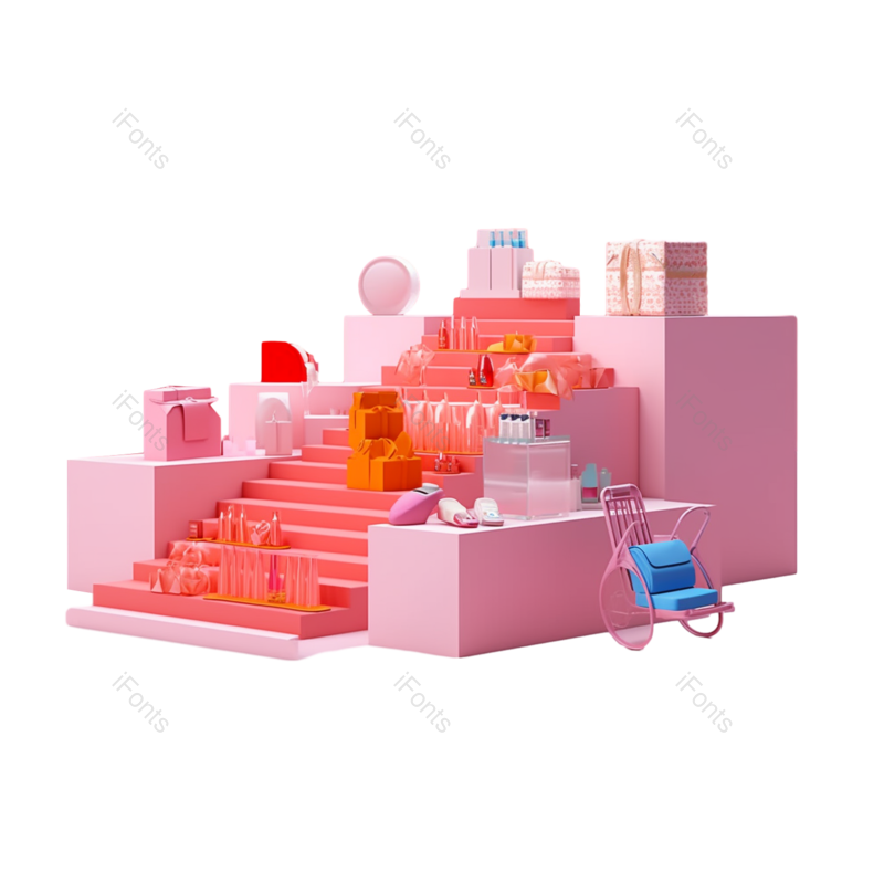 装饰图片,商品元素,卡通PNG,插画免抠素材